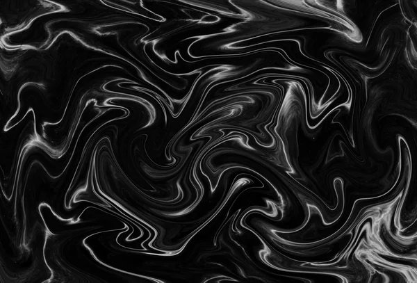 Texture astratta in marmo nero con motivi naturali. — Foto Stock