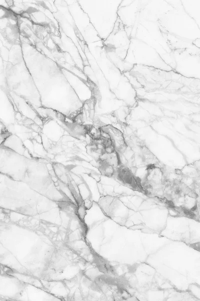 白い大理石の質感、背景やデザインのための自然のパターンで大理石の詳細な構造. — ストック写真