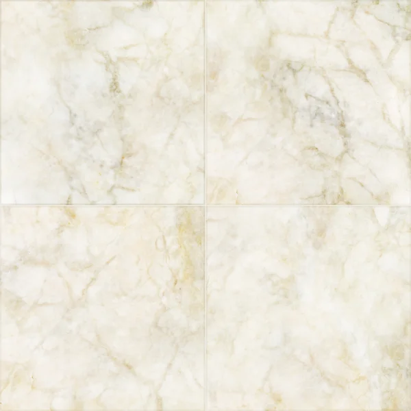 White marble tiles seamless flooring texture background. — Stock Photo