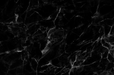 Black marble texture background, detailed structure of marble for design. clipart