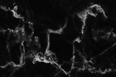 Siyah mermer desen arka plan, tasarım için mermerin detaylı yapısı.