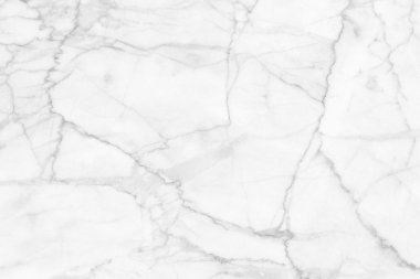 Beyaz (gri) mermer dokusu arka plan, mermerin tasarım için ayrıntılı yapısı.