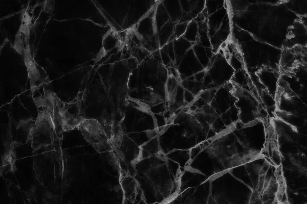 Siyah mermer desen arka plan, tasarım için mermerin detaylı yapısı.