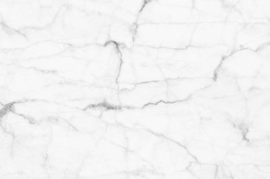 Beyaz (gri) mermer dokusu arka plan, mermerin tasarım için ayrıntılı yapısı.