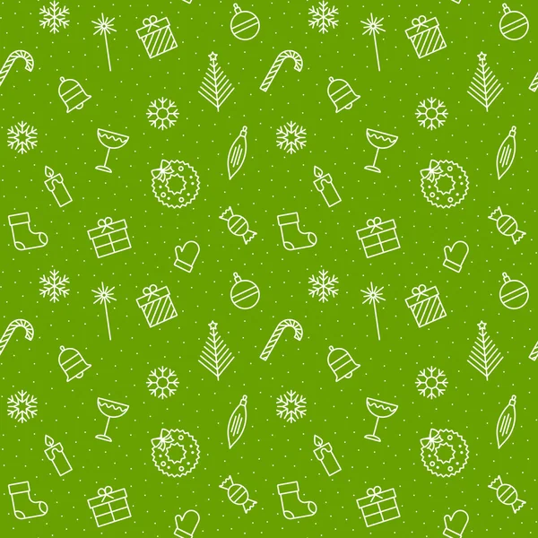 Seamless pattern for Christmas. — Stock Vector