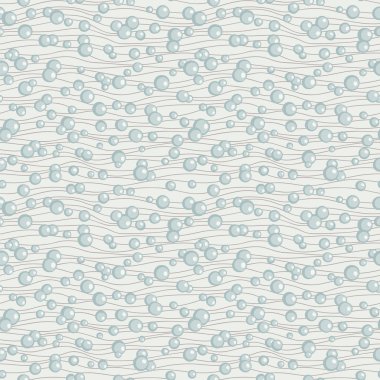 Bubbles ve dalgalar ile soyut desen.