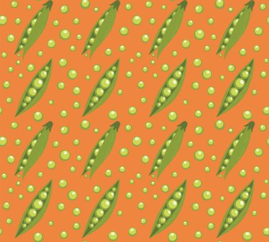 Yeşil bezelye seamless modeli.