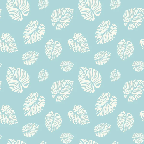 Seamless leaf pattern. — Stock Vector