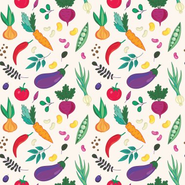 Çeşit çeşit sebzeler..