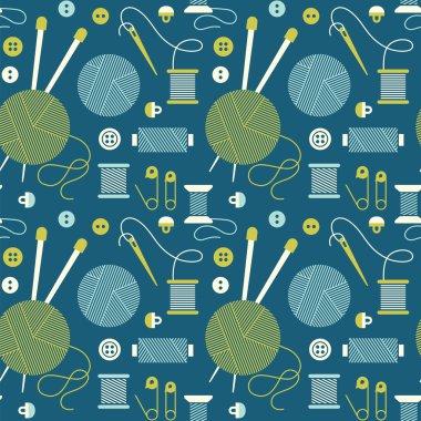 İğne işi aksesuarlar ile Seamless Modeli.