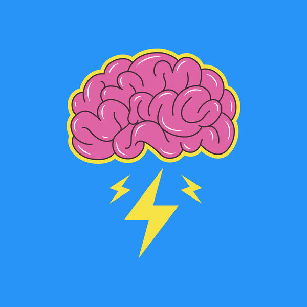 Brainstorming creative idea.