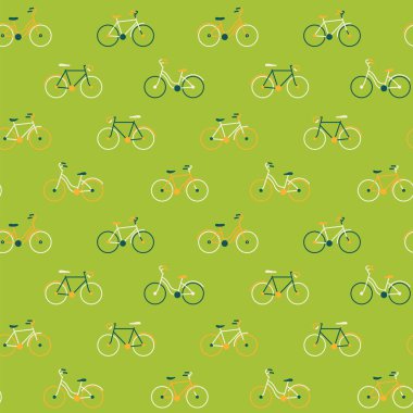 kesintisiz Bisiklet desen.