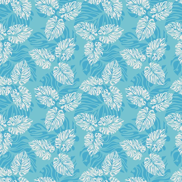 Seamless floral pattern. — Stock Vector