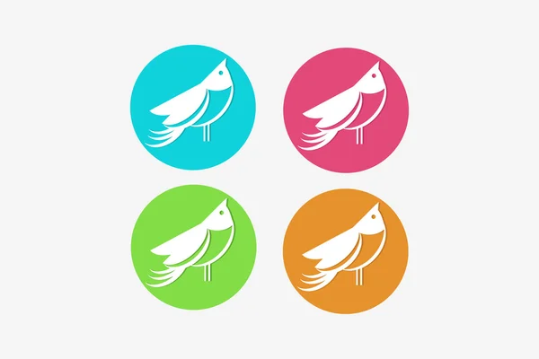 Aves — Vector de stock