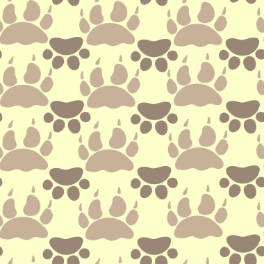 Cat and Dog Textile Pattern. Vector seamless. clipart