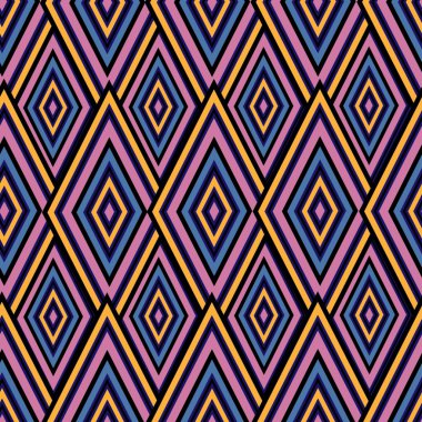 Kusursuz geometrik desen. Vektör illüstrasyonu.