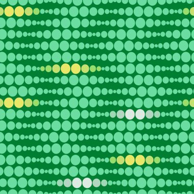 Kesintisiz geometrik desen. Dikey dalgalı noktalar. Yinelenen doku eğriliği etkisi ile vektör