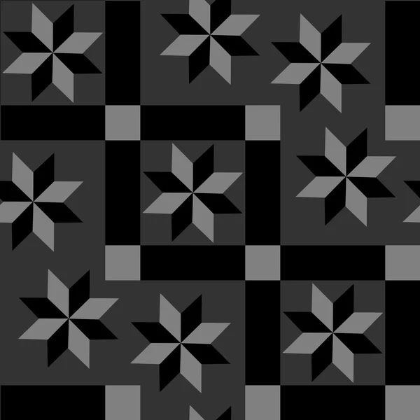 Bezešvé dekorativní pozadí abstraktní geometrické — Stockový vektor