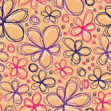 Kusursuz çiçek deseni