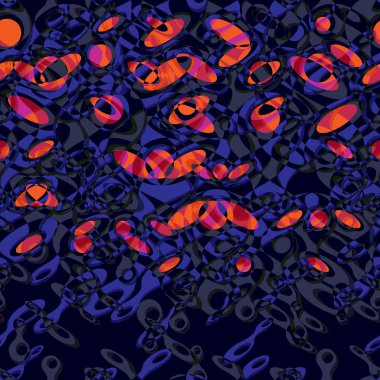 Sorunsuz soyut mozaik dekoratif arka plan