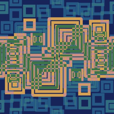 Dikişsiz soyut geometrik dekoratif arka plan