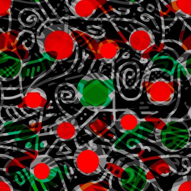 Sorunsuz soyut mozaik dekoratif arka plan