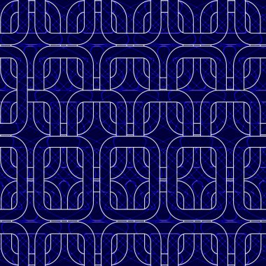 Mavi dikdörtgenler Dikişsiz desen arka plan doku