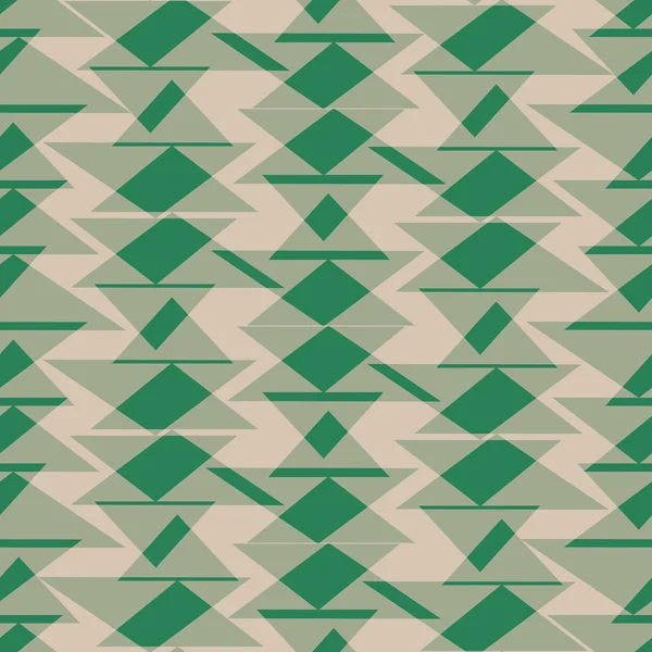 Grüne Dreieck Textur nahtlose Muster Hintergrund — Stockvektor