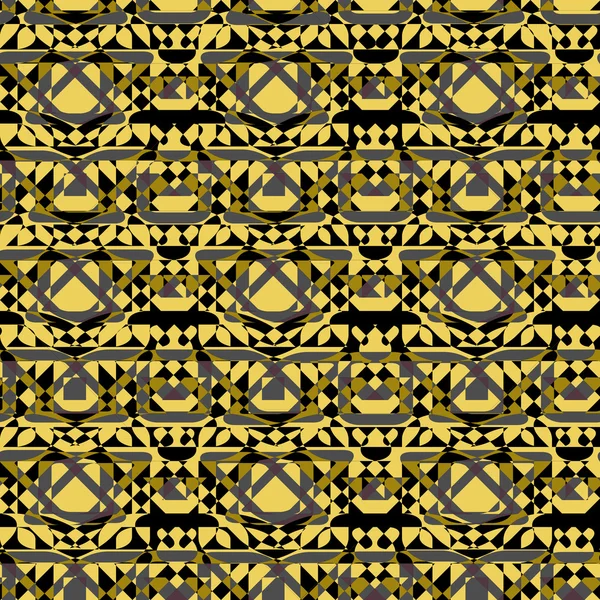 Bunte Dreieck Textur nahtlose Muster Hintergrund — Stockvektor