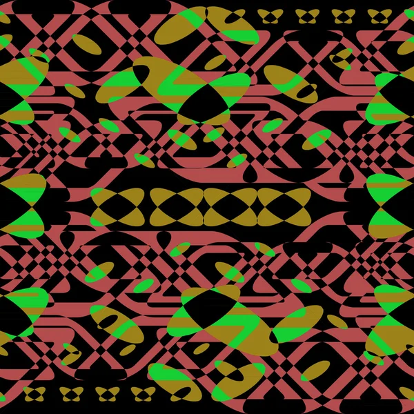 Bunte Dreieck Textur nahtlose Muster Hintergrund — Stockvektor