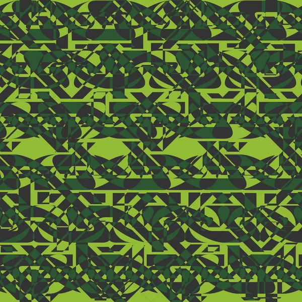 Grüne Dreieck Textur nahtlose Muster Hintergrund — Stockvektor