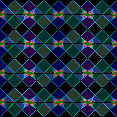 Mavi üçgen doku seamless modeli. Mozaik arka plan