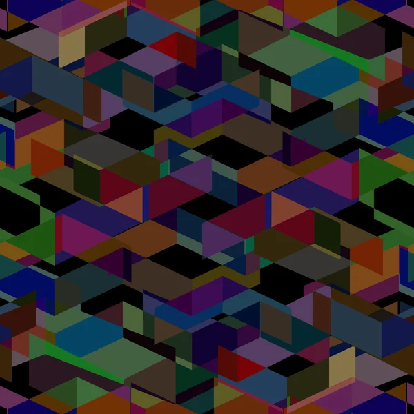 Mosaico interseccionado patrón sin costura — Archivo Imágenes Vectoriales
