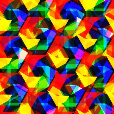 Üçgen çokgenli soyut geometrik arkaplan.