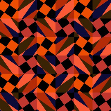 Kusursuz geometrik desen. Vektör illüstrasyonu.