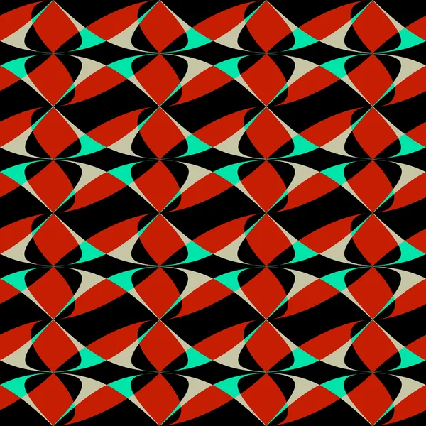 Padrão geométrico sem emenda. Ilustração vetorial. — Vetor de Stock