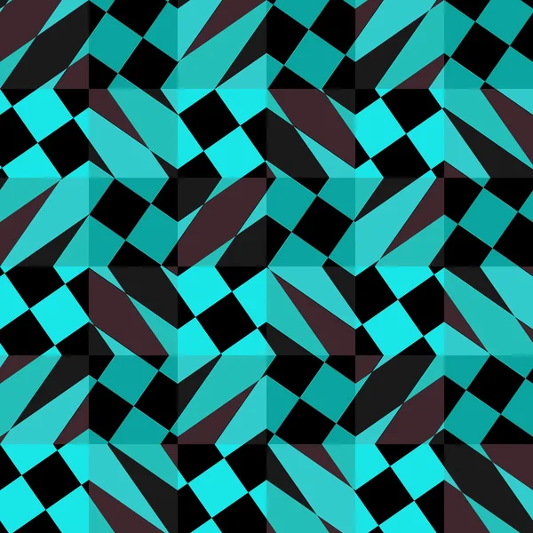 Nahtlose geometrische Muster. Vektorillustration. — Stockvektor