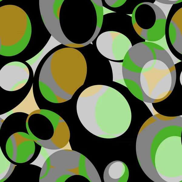 Muster von Oliven. Florales nahtloses Muster. Vektorillustration — Stockvektor