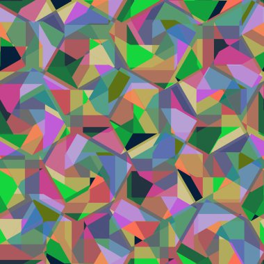 Sorunsuz vektör pentagon arka plan