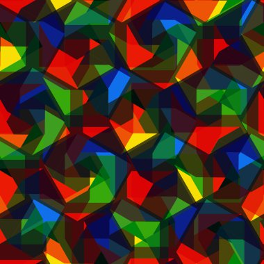 Sorunsuz vektör pentagon arka plan