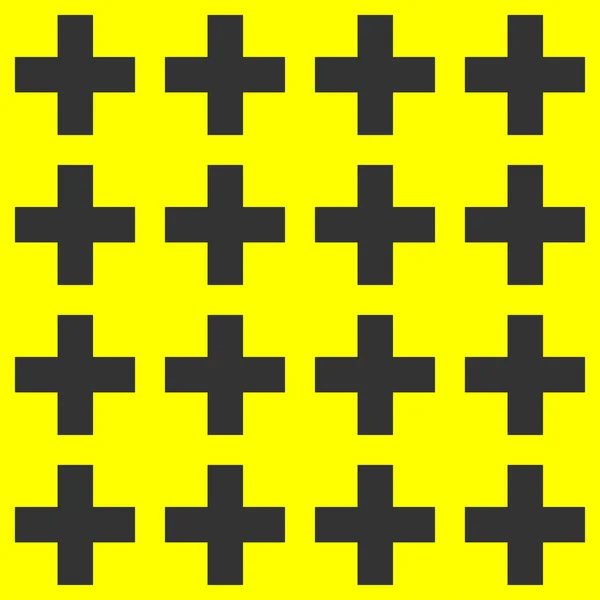 Безшовний хрест Візерунок, Векторні ілюстрації — стоковий вектор