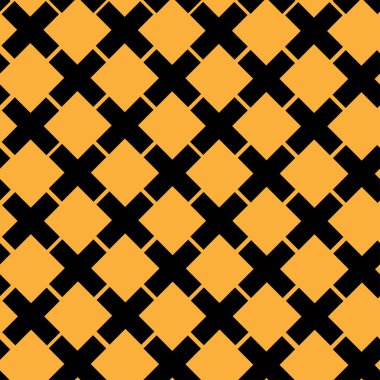 Dikişsiz çapraz desen, vektör çizim