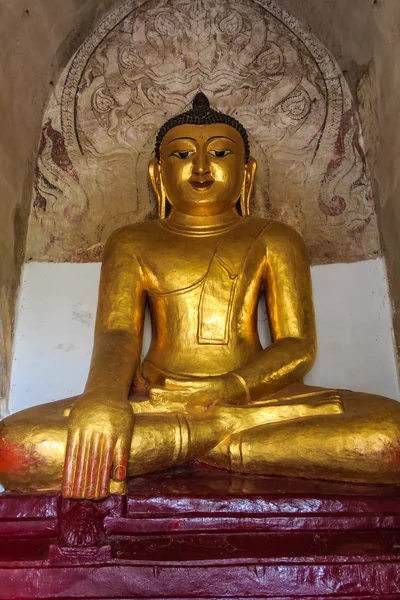 Gambar Buddha, Bagan di Myanmar (Burmar ) — Stok Foto