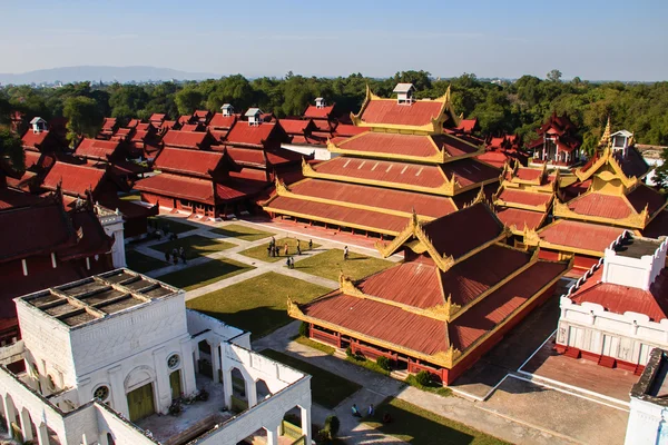 Mandalay Palace  , Mandalay in Myanmar (Burmar) — Stock Photo, Image