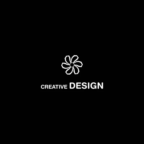 Abstrakt Marigold Creative Logo Design Art Eps10 — Stock vektor