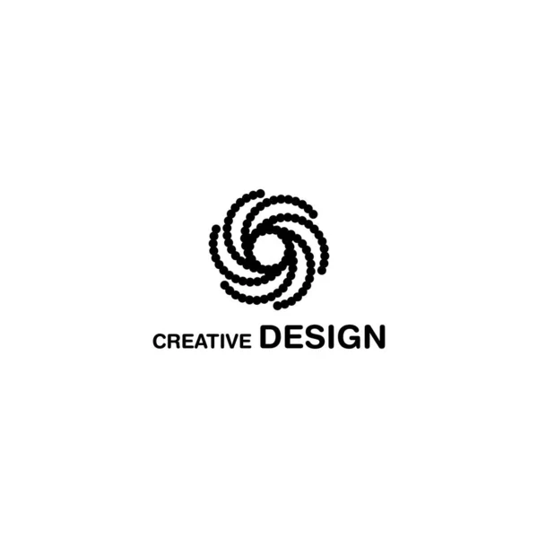 Diseño Logo Espiral Abstracto Creativo Vector Art Eps10 — Archivo Imágenes Vectoriales