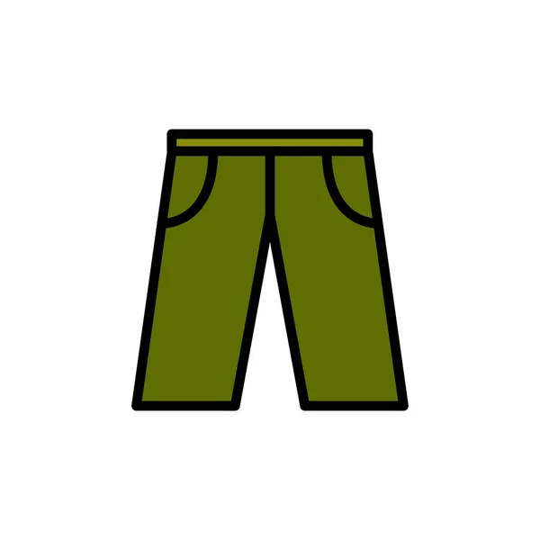 Pants Vector Icon Conceptual Illustration Design Eps10 — Stock Vector