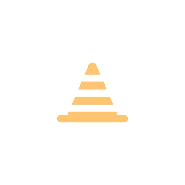 Tts Cone Concept Icon Vector Design Eps10 — 스톡 벡터