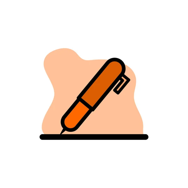 Stift Konzeptuelles Icon Vector Illustration Design Eps10 — Stockvektor