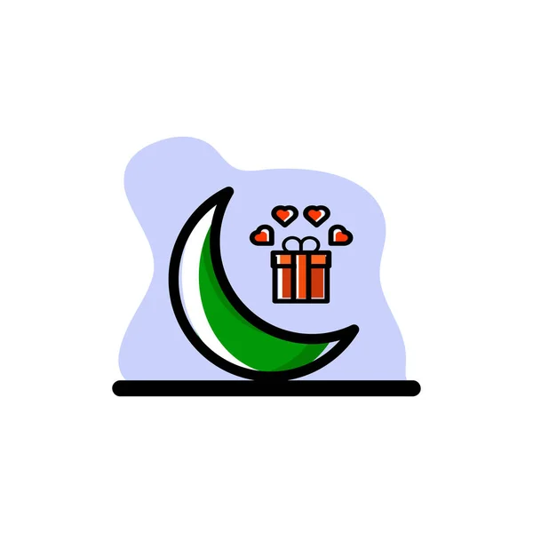 Ramadan Gift Vector Ilustração Design Conceptual Icon Eps10 Grande Para —  Vetores de Stock